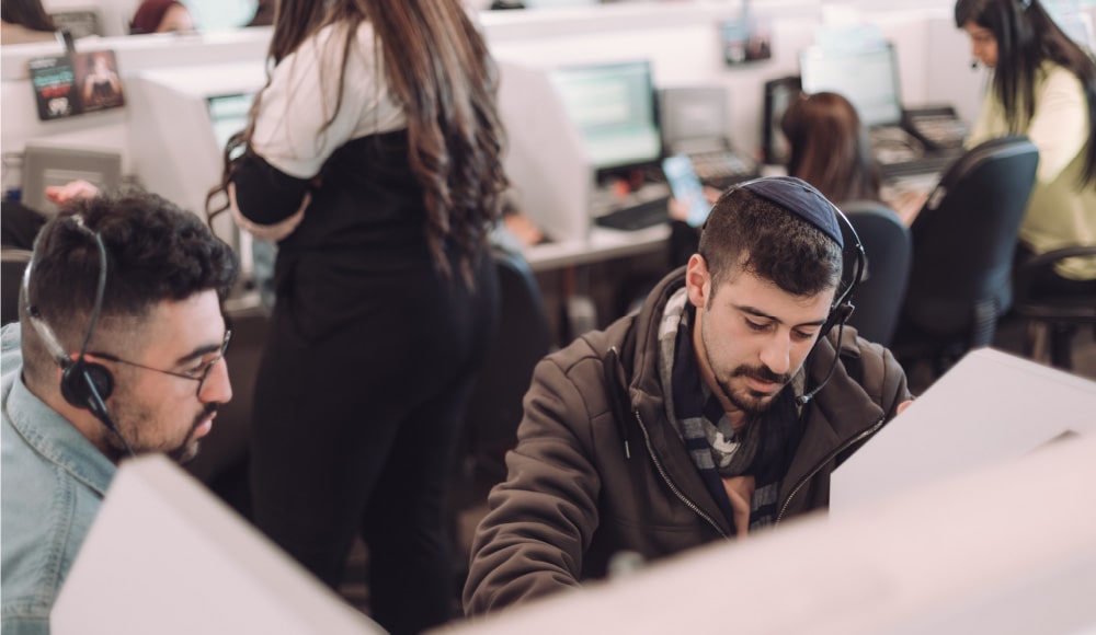 מוקדים טלפונים במיקור חוץ
